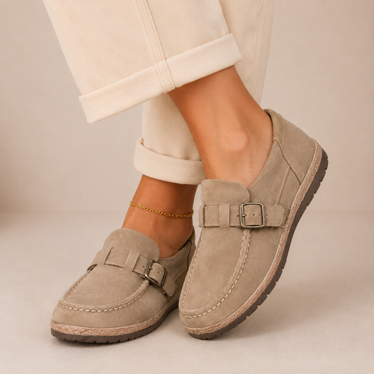 Mocassins Ortopédicos de Calçar para Mulher