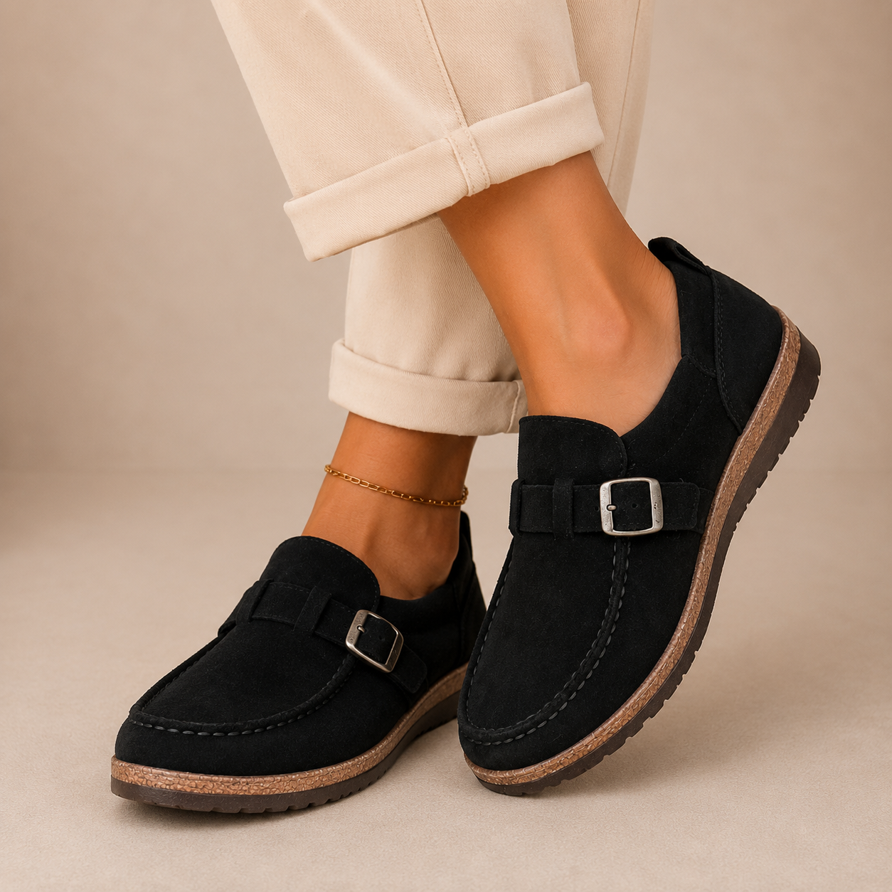 Mocassins Ortopédicos de Calçar para Mulher