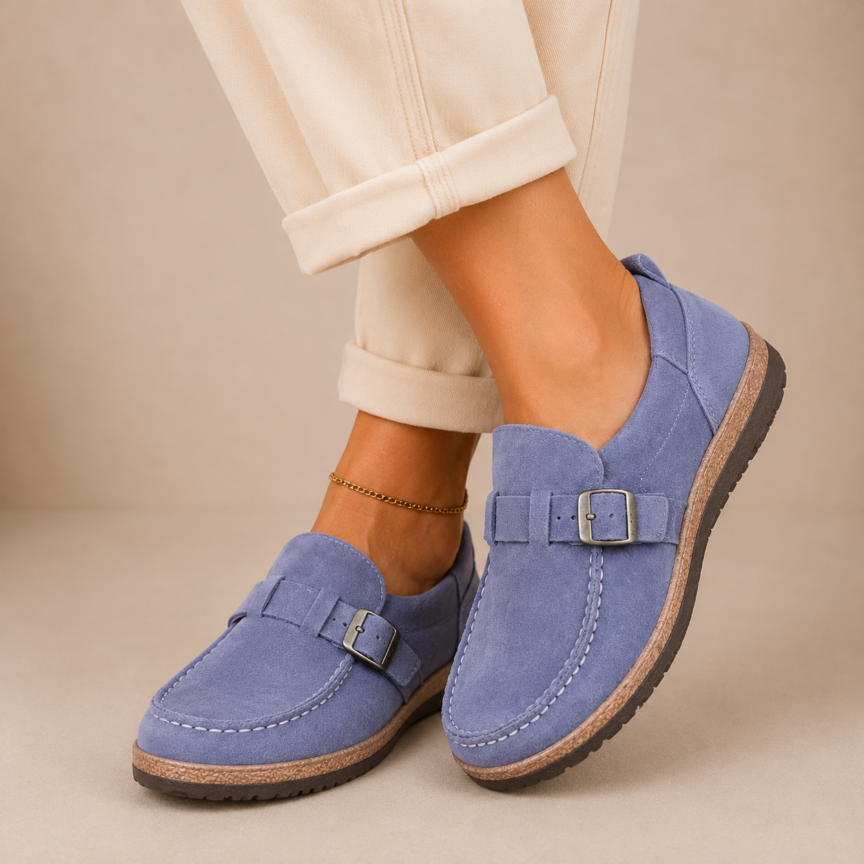 Mocassins Ortopédicos de Calçar para Mulher