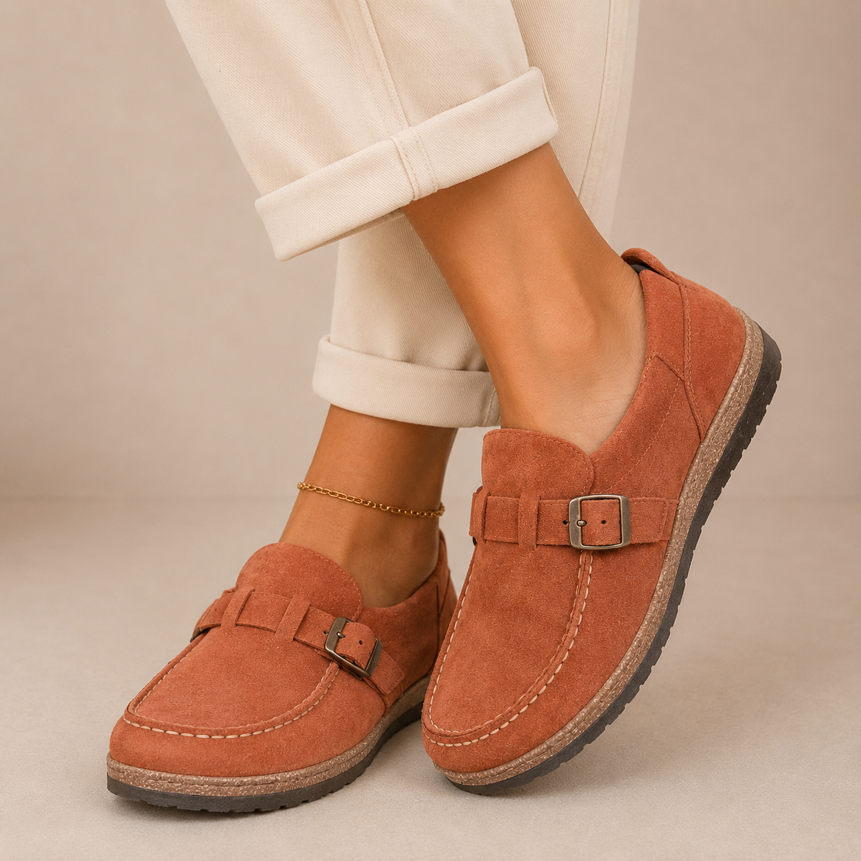 Mocassins Ortopédicos de Calçar para Mulher
