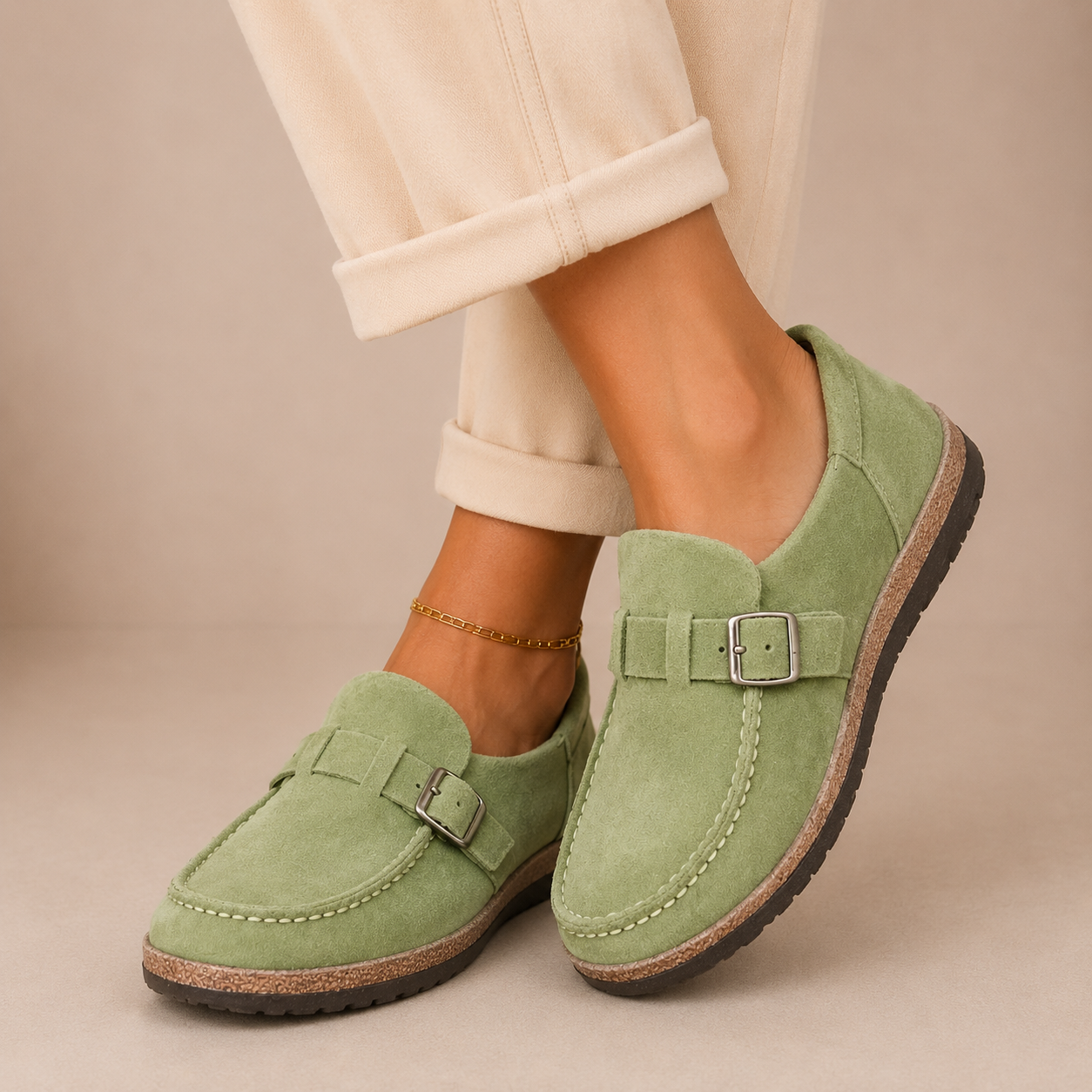 Mocassins Ortopédicos de Calçar para Mulher