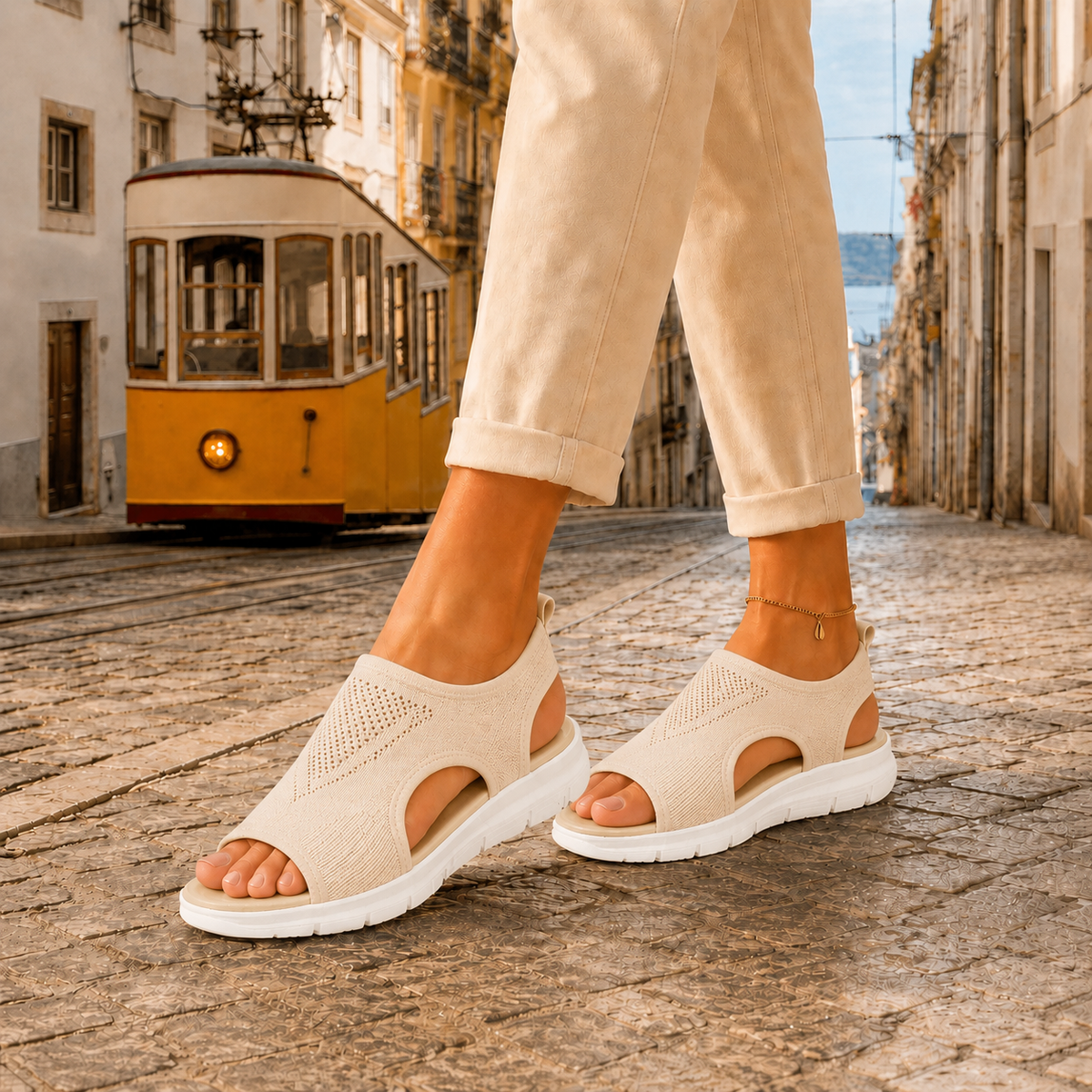 Sapatos de Caminhada de Calçar para Mulher – Conforto Elevado e Suporte para o Dia a Dia