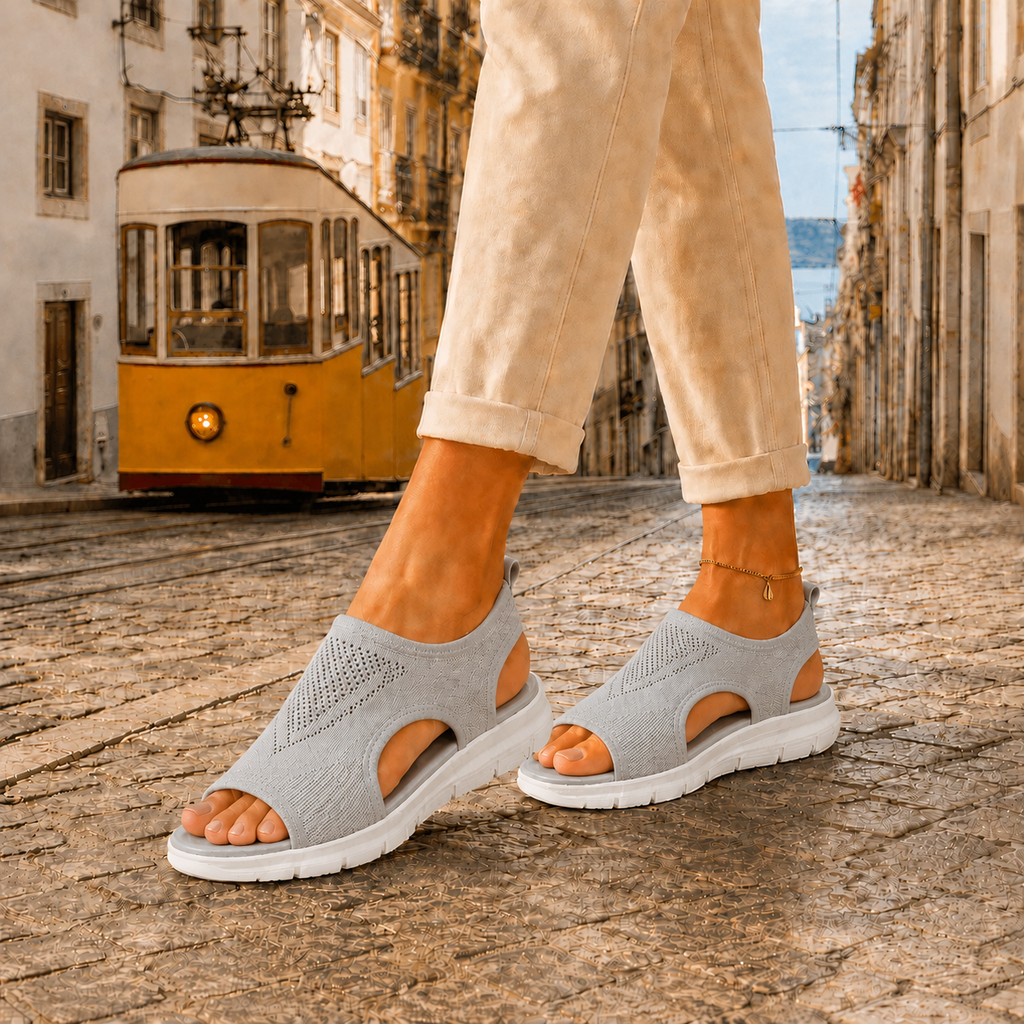 Sapatos de Caminhada de Calçar para Mulher – Conforto Elevado e Suporte para o Dia a Dia