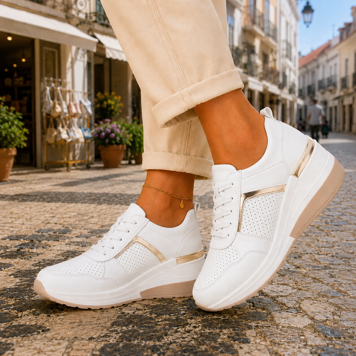 Sapatos de Conforto para Mulher – Ajuste de Suporte e Conforto para o Dia a Dia