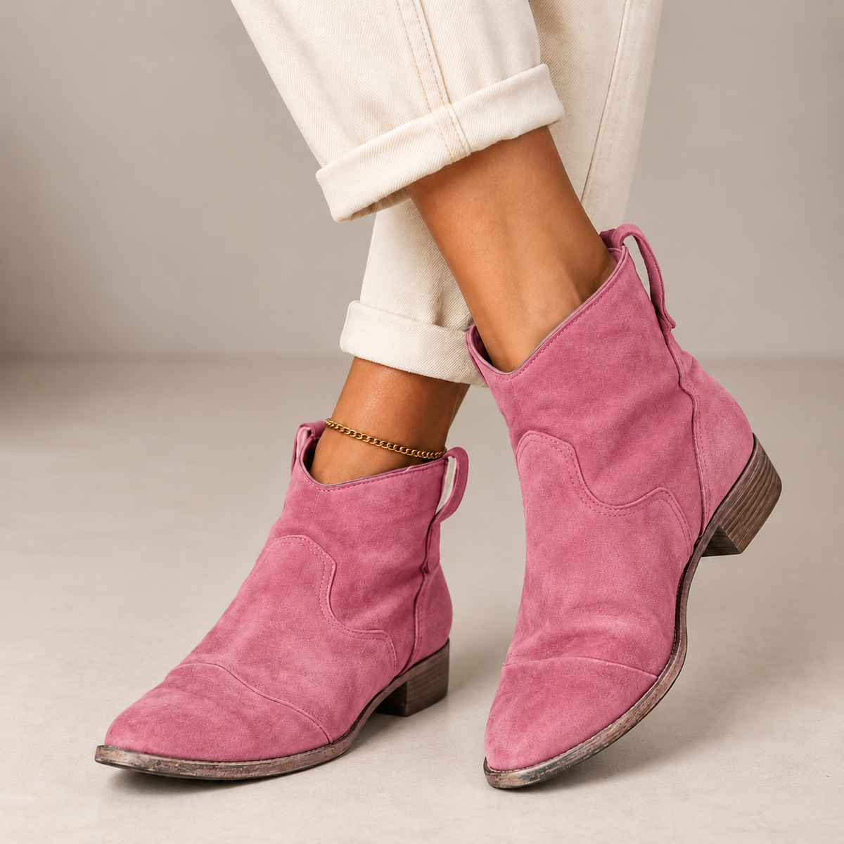 Aurora | Botins cowboy vintage
