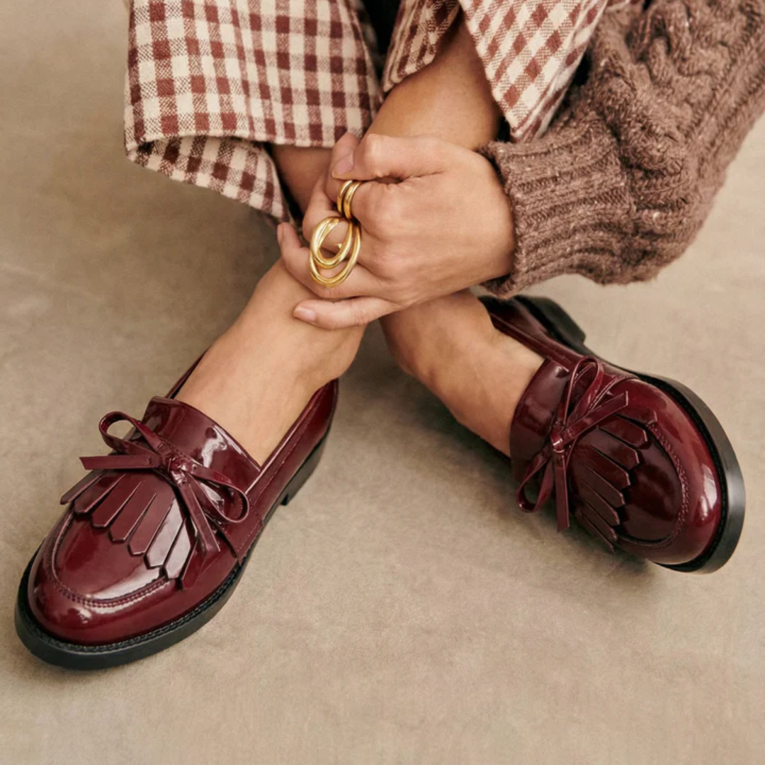 Célia | Mocassins elegantes com laço